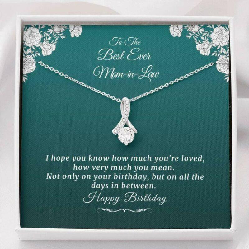 Mother-in-law Necklace, To Mom-in-Law Necklace, Gift For Mother In Law, To Mom In Law