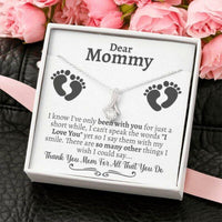 Thumbnail for Mom Necklace Gift From Baby, Gift For New Moms After Birth Necklace