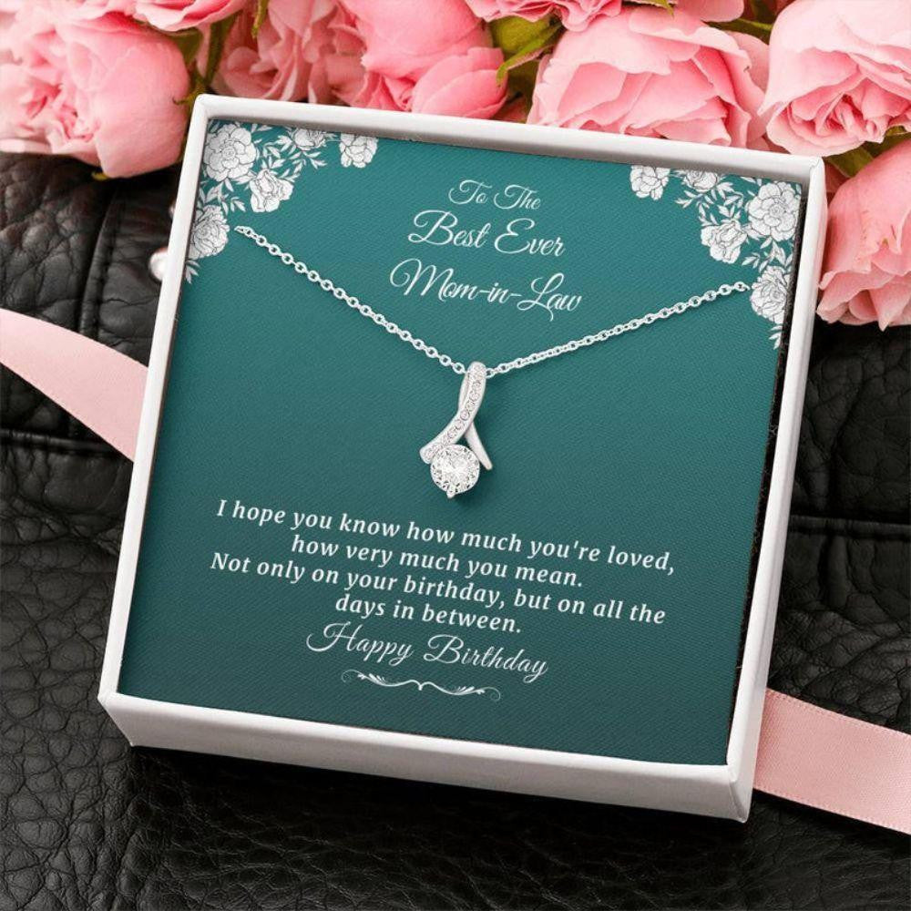 Mother-in-law Necklace, To Mom-in-Law Necklace, Gift For Mother In Law, To Mom In Law