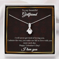 Thumbnail for Girlfriend Necklace, To My Girlfriend Gift Necklace, Gift For Her, Necklace For Girlfriend, Valentine Gift