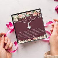 Thumbnail for Mom Necklace � Dear Mom Necklace � Alluring Beauty Necklace With Gift Box For Birthday Christmas