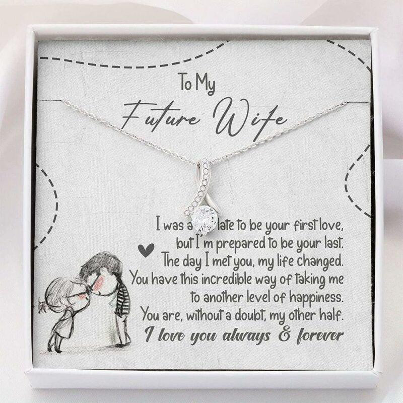 Wife Necklace, Necklace For Wife � Future Wife Wedding Gift