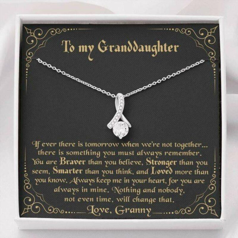 Granddaughter Necklace, To My Granddaughter Necklace Gift � Love Granny