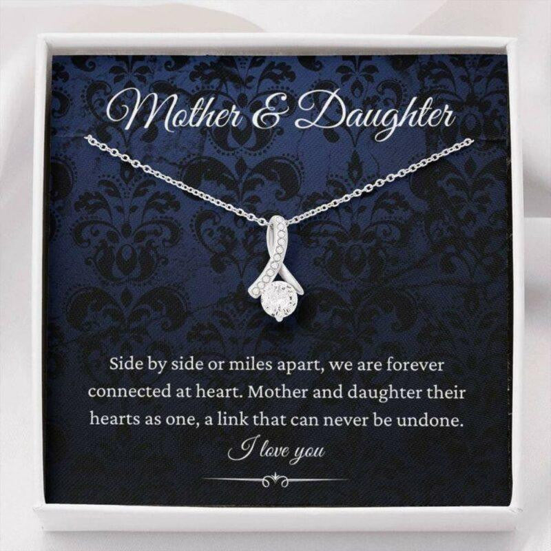 Mom Necklace, Mother & Daughter Necklace, Mom Gifts From Daughter, Gift For Mom From Daughter