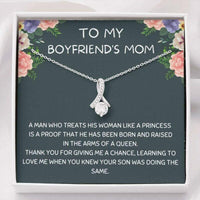 Thumbnail for Mom Necklace, Boyfriend�s Mom Necklace, Gift For Future Mother-in-law Necklace
