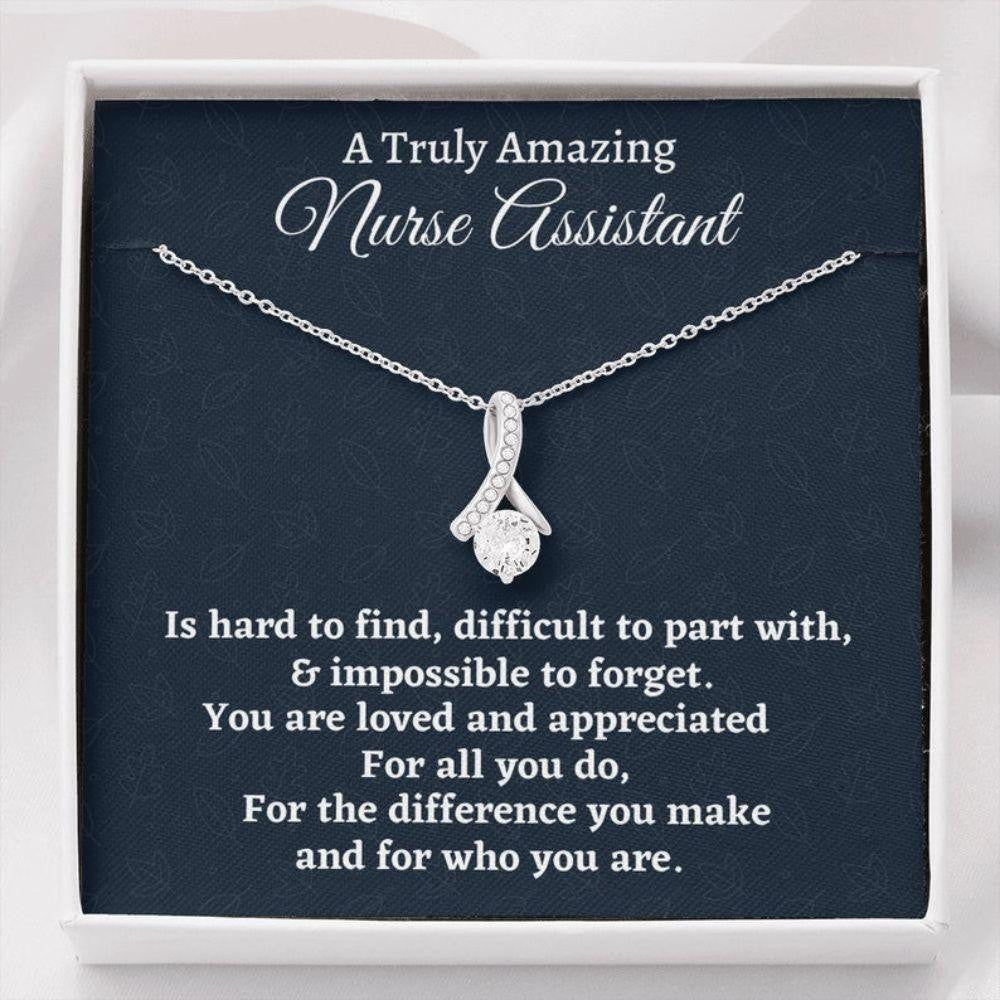 Friend Necklace, Nurse Assistant Gift, Appreciation Gift For A Nurse Assistant, Necklace Gift For Women