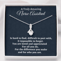 Thumbnail for Friend Necklace, Nurse Assistant Gift, Appreciation Gift For A Nurse Assistant, Necklace Gift For Women