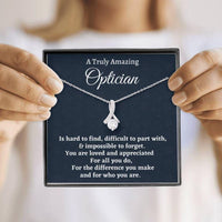 Thumbnail for Optician Necklace Gift, Appreciation Gift For An Optician, Beautiful Necklace, Optician Gift