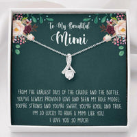 Thumbnail for Grandmother Necklace, Mimi necklace gift, mimi sign, best mimi ever, mimi