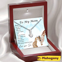 Thumbnail for Mom Necklace � To My Mom � Alluring Beauty Necklace With Gift Box For Birthday Christmas