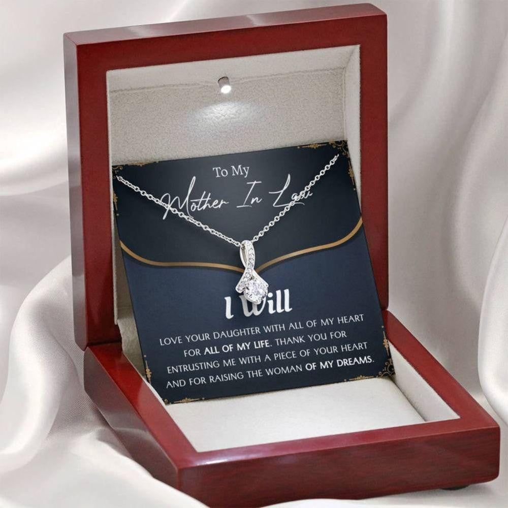 Mother-in-law Necklace, Mother In Law Gift From Son In Law, Future Mother In Law Gift, Necklace For Mother-in-Law, Birthday Necklace Gift