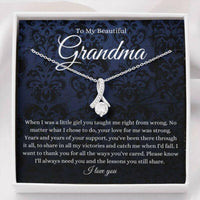 Thumbnail for Grandmother Necklace, To My Beautiful Grandma Necklace,  Gift For Grandma Grandmother, Thank You