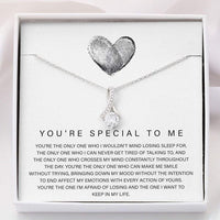 Thumbnail for Girlfriend Necklace, You�re Special To Me Gifts � Necklace Gift Fo Her � Alluring Beauty Necklace With Gift Box
