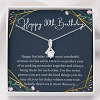 Thumbnail for Wife Necklace, Girlfriend Necklace, 30th Birthday Necklace, 30th Birthday Gift For Her, Thirtieth Birthday Gift