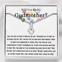 Thumbnail for Godmother Necklace, Will You Be My Godmother Necklace, Gift For Future Godmother, Godmother Proposal
