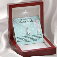 Thumbnail for Mom Necklace, Mama To Be Necklace Gift, Baby Shower Gift For Expecting Moms, Mom To Be, New Mom Gift, Pregnancy Gift