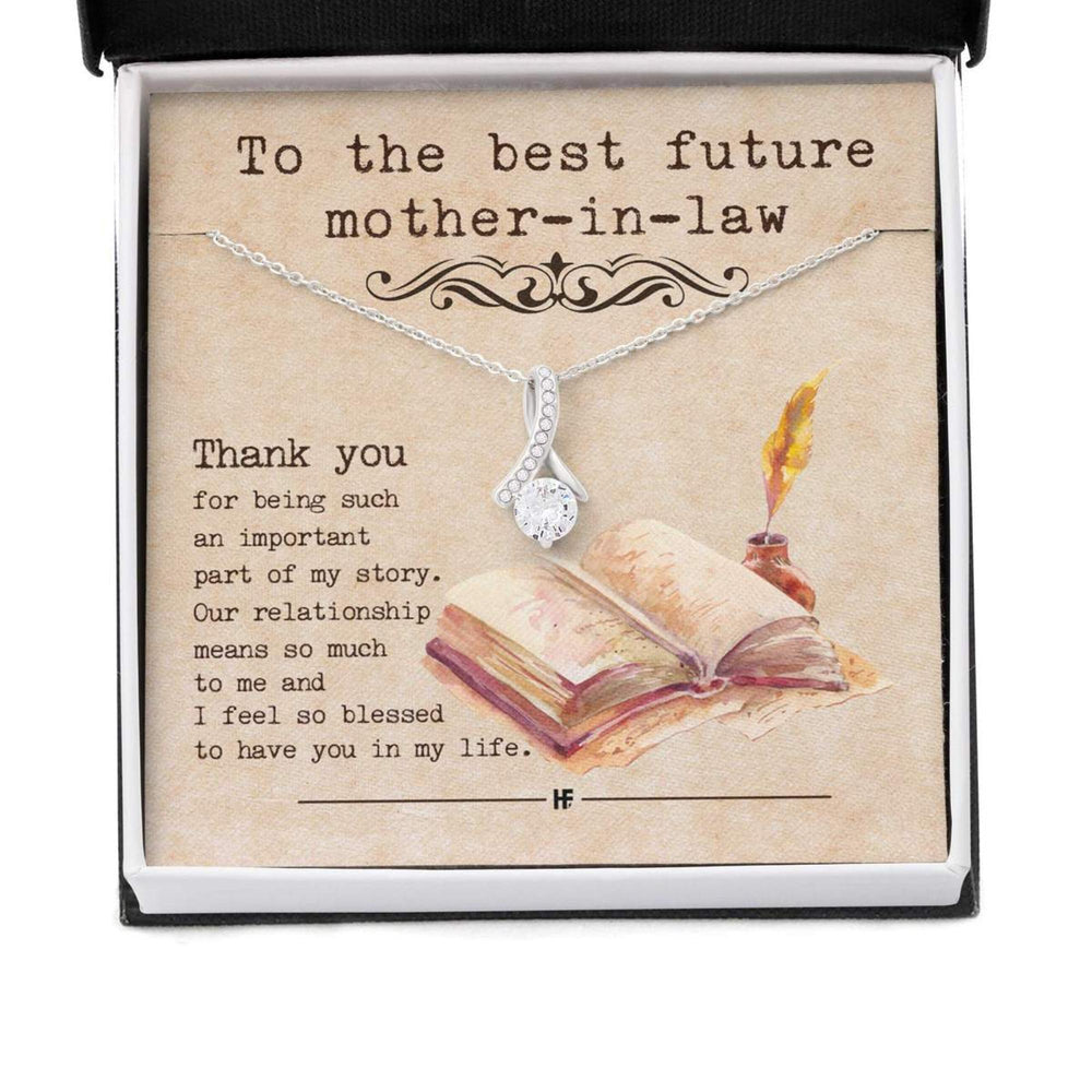Mother-in-law Necklace, Life Story Daughter�s Gift Future Mother In Law  Alluring Beauty Necklaces