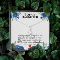Thumbnail for Daughter Necklace, Bonus Daughter Necklace, Gifts For Bonus Daughter, Daughter-in-law, Stepdaughter