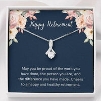 Thumbnail for Retirement Necklace Gift � Appreciation Gift, Retirement Coworker Necklace
