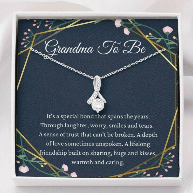 Grandmother Necklace, Grandma To Be Necklace, Special Bond, Gift For Grandmother To Be, New Grandma Gift