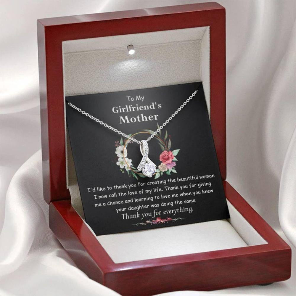 Mom Necklace, Gifts For Girlfriend�s Mom, Girlfriends Mom Birthday Christmas Gift