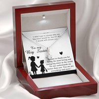 Thumbnail for Sister Necklace, Big Sister Necklace From Little Sister, Christmas Necklace For Big Sister, Older Sister Gift, Big Sister Gift