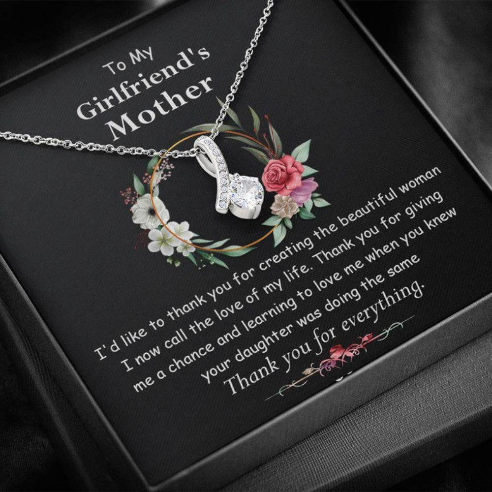Mom Necklace, Gifts For Girlfriend�s Mom, Girlfriends Mom Birthday Christmas Gift