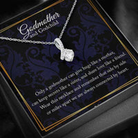 Thumbnail for Godmother Necklace, Godson Necklace, Godmother And Godchild Gift Necklace, Gift For Godchild, Gift For Godmother