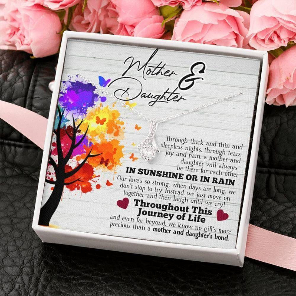 Mom Necklace, Mother & Daughter Gift, Mother Daughter Gift, Daughter To Mom, Gift To Mom From Daughter