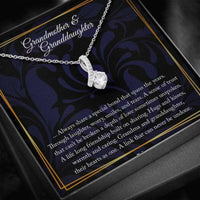 Thumbnail for Grandmother Necklace, Grandmother And Granddaughter Necklace, Granddaughter Gift, Grandmother Gift