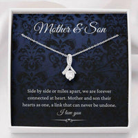 Thumbnail for Mom Necklace, Mother & Son Necklace, Mom Gifts From Son, Gift For Mom From Son, Sentimental Gifts