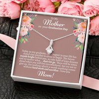 Thumbnail for Mom Necklace, Meaningful Mom Graduation Necklace, Gift For Mom Graduation, Graduation Gifts For Moms, Graduation Gift Ideas For Mom