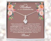 Thumbnail for Mom Necklace, Meaningful Mom Graduation Necklace, Gift For Mom Graduation, Graduation Gifts For Moms, Graduation Gift Ideas For Mom