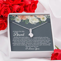 Thumbnail for Aunt Necklace, Sentimental Aunt Gift From Niece, Gift For Aunt From Nephew, New Aunt Gift, Aunt Christmas Gift, Gift To Aunt From Niece