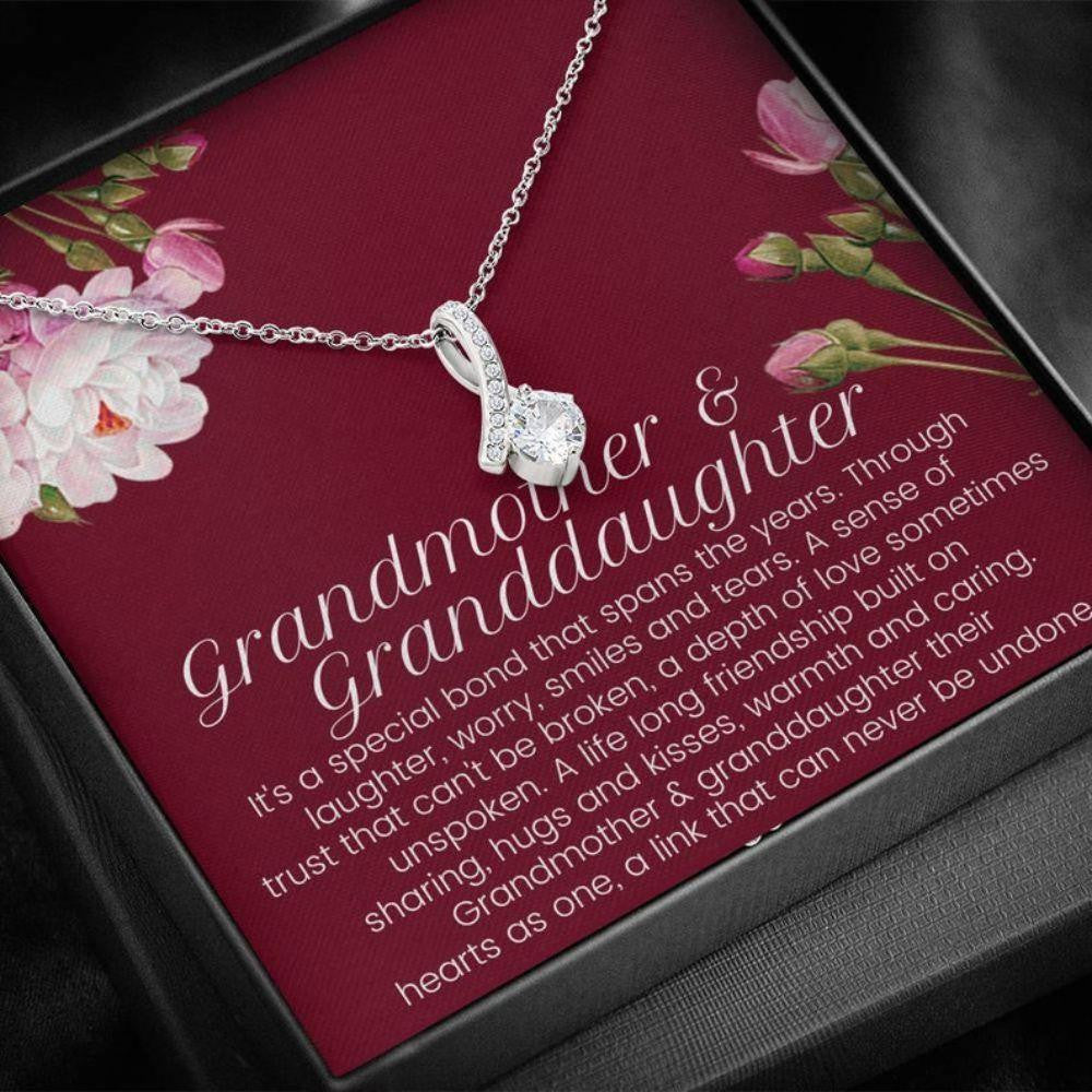 Grandmother Necklace, Grandmother & Granddaughter Necklace, Grandma Gift, Granddaughter Gift, Nana, Nanny Necklace