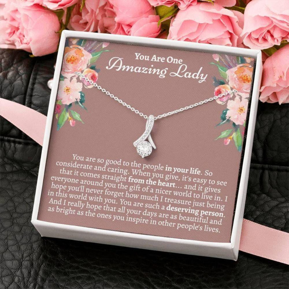 Mom Necklace, Meaningful Gift For Mom Friends, Gift For Tired Moms, Gratitude Gift For Friends, Thoughtful Thank You Gift