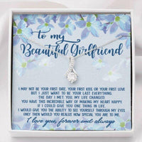 Thumbnail for Girlfriend Necklace, To My Beautiful Girlfriend Necklace Gift How Special You Are To Me