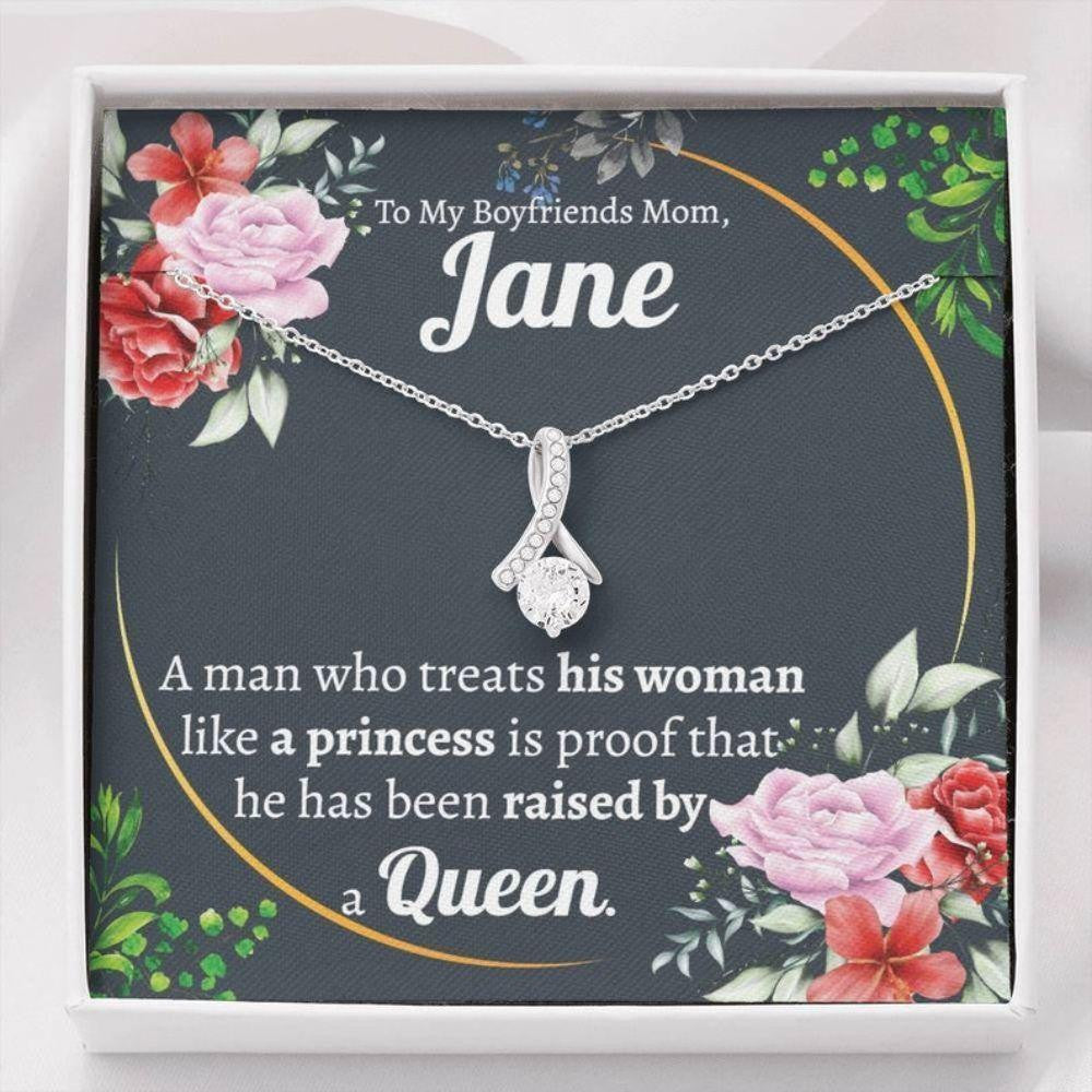 Mother-in-law Necklace, Boyfriends Mom Mothers Day Gift, Mothers Day Gift For Boyfriends Mom, Boyfriends Mom Gift
