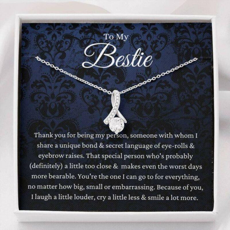 Friend Necklace, Bestie Necklace Gift, Funny Gift For Best Friends, BFF, Friendship, Soul Sister