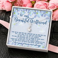 Thumbnail for Girlfriend Necklace, To My Beautiful Girlfriend Necklace Gift How Special You Are To Me