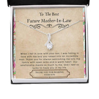 Thumbnail for Mother-in-law Necklace, Future Mother In Law Necklace: Gift For Mother�s Day From Future Daughter, Heartfelt  Alluring Beauty Necklaces