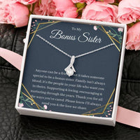 Thumbnail for Sister Necklace, Bonus Sister Necklace Gift, Gift For Sister In Law Adoptive Sister Step Sister, Bridesmaid Gifts