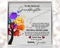 Thumbnail for Granddaughter Necklace, My Beloved Granddaughter Necklace, Granddaughter Necklace From Grandma, Nana, Mimi, Grandmother
