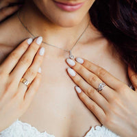 Thumbnail for Mom Necklace, Because Of You I Am Who I Am Today  Alluring Beauty Necklaces