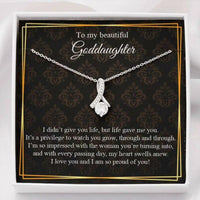 Thumbnail for Goddaughter Necklace, Necklace For Goddaughter, Goddaughter Gift, Gift From Godmother