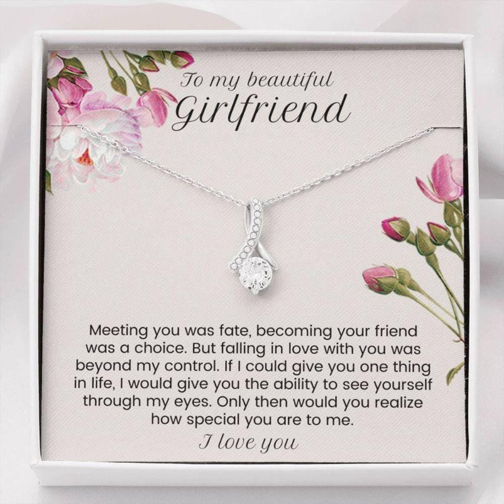 Girlfriend Necklace Gift, Necklace For Girlfriend, Girlfriend Gift, Girlfriend Anniversary, Valentine�s Gift, Birthday