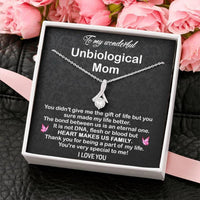 Thumbnail for Mom Necklace, To My Unbiological Mom Gift, Mother�s Day Gift Necklace, Mother Daughter Gift, Gift For Bonus Mom, Stepmom Necklace