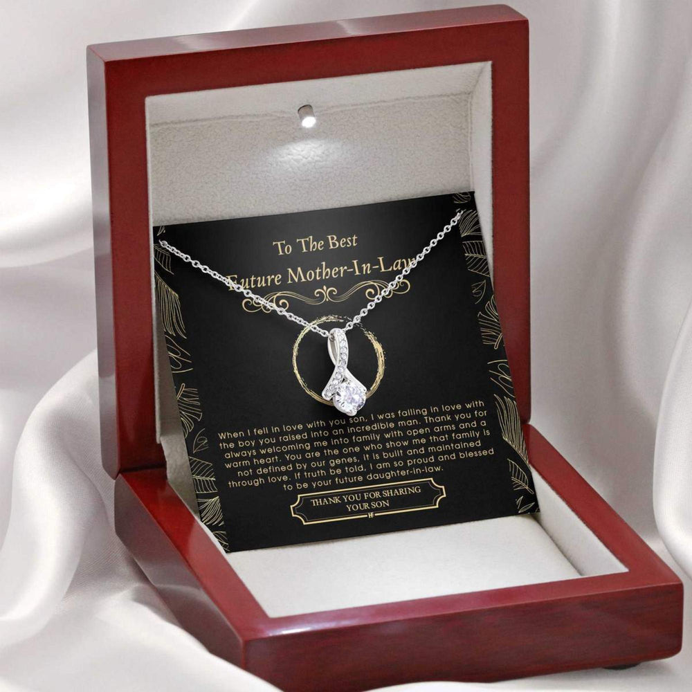 Mother-in-law Necklace, Daughter�s Gift Future  Gifts for Mother-In-Law Necklace
