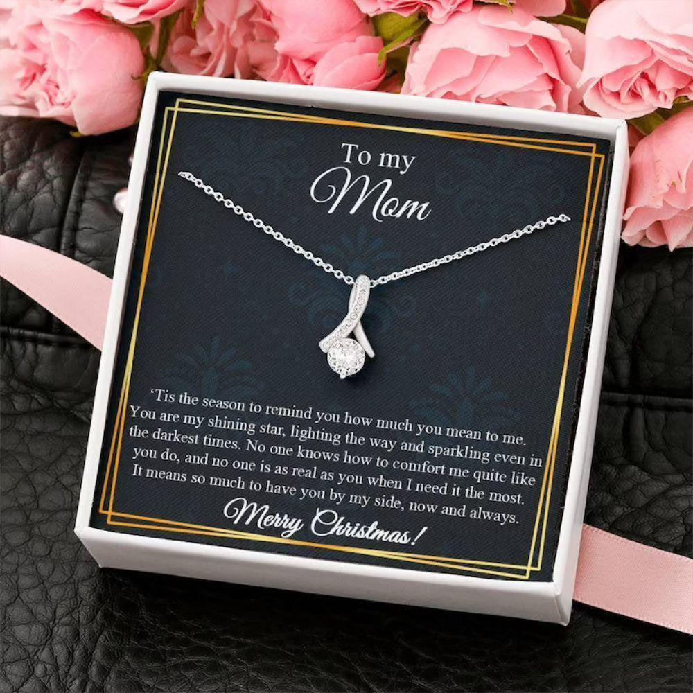 Mom Necklace, Gift  For Mom On Christmas Day, Christmas Gift For Mom, Mother�s Day Necklace