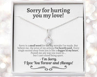 Thumbnail for Girlfriend Necklace, Future Wife Necklace, Wife Necklace, Apology Necklace Gift For Her, Forgiveness Gift, Sorry Gift For Wife, Girlfriend